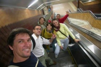 Correria no metro Correria no metro