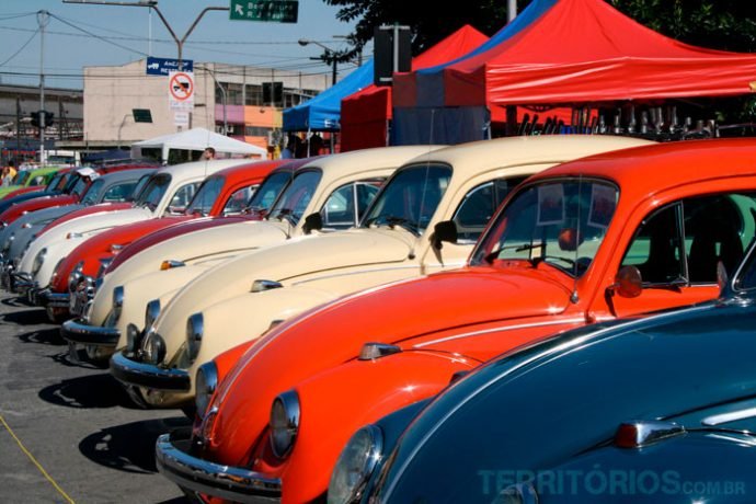 Feira de carros antigos