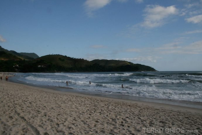 Lado norte de Maresias