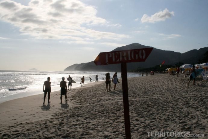 Lado sul de Maresias
