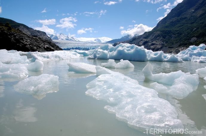 Cemitério de icebergs