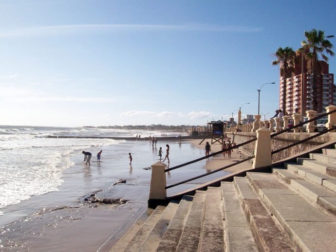 Acesso à praia