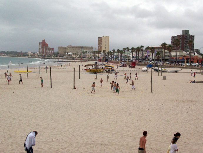 Vista da praia