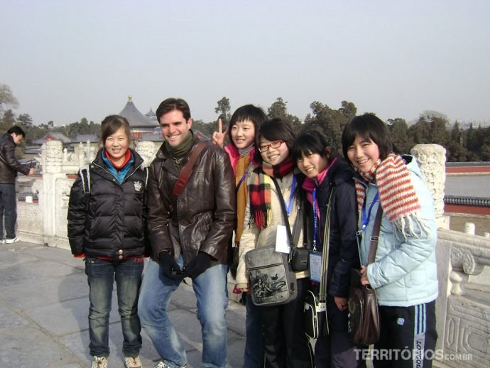 Fotografado pelas chinesas