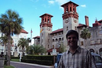 Em frente ao Lightner Museum Em frente ao Lightner Museum