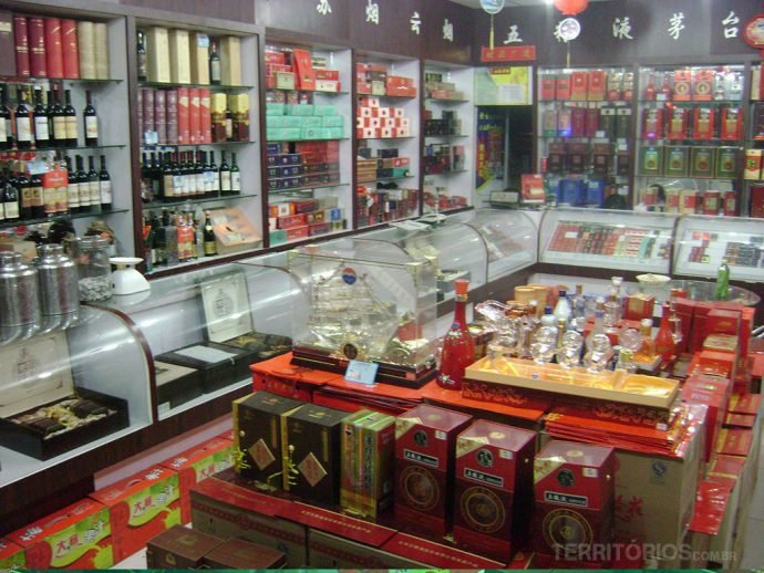 Loja de chás e tabaco