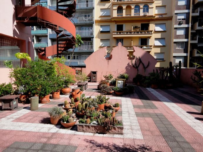 Jardim Lutz na Casa de Cultura Mário Quintana