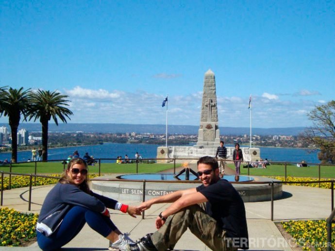 Como é morar em Perth, nós no Kings Park