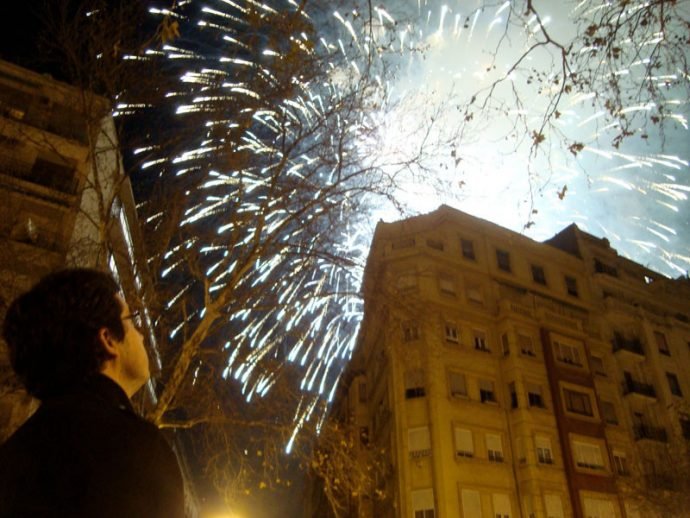 A noite dos fogos de artifício
