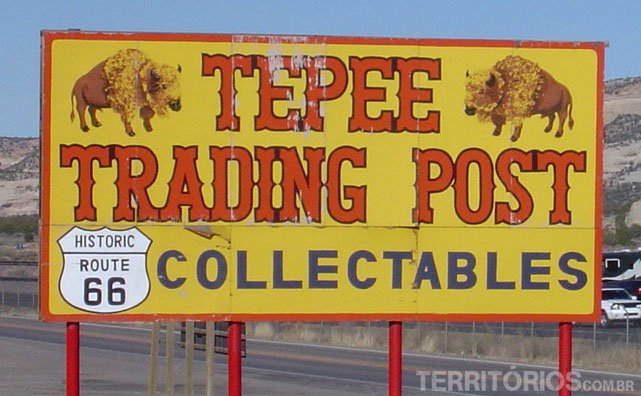 Tepees na Route 66