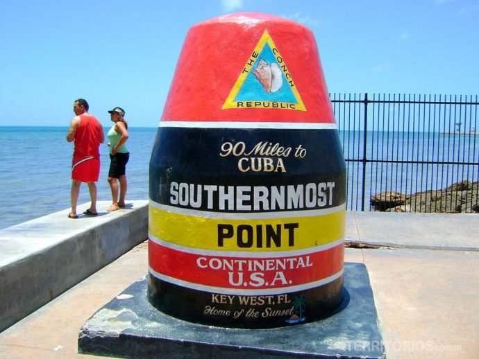 Ponto americano mais próximo de Cuba