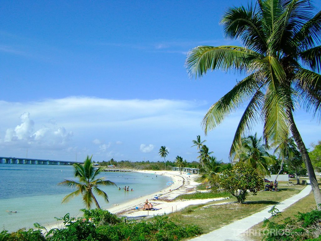 Key West, Estados Unidos. Um dos lugares onde fica o caribe