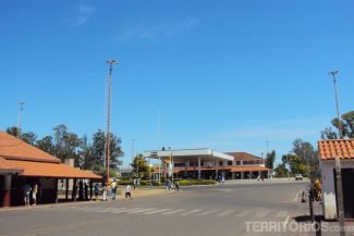 Posto de fronteira em Paso de Los Libres Posto de fronteira em Paso de Los Libres