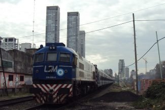 Trilhos que separam Palermo Hollywood de Palermo Soho Trilhos que separam Palermo Hollywood de Palermo Soho