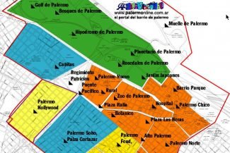 Mapa com os principais Palermos. Mais informações em Palermonline.com.ar Mapa com os principais Palermos. Mais informações em Palermonline.com.ar