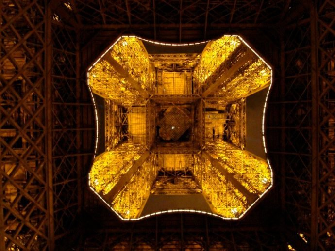 Detalhe da Torre Eifel