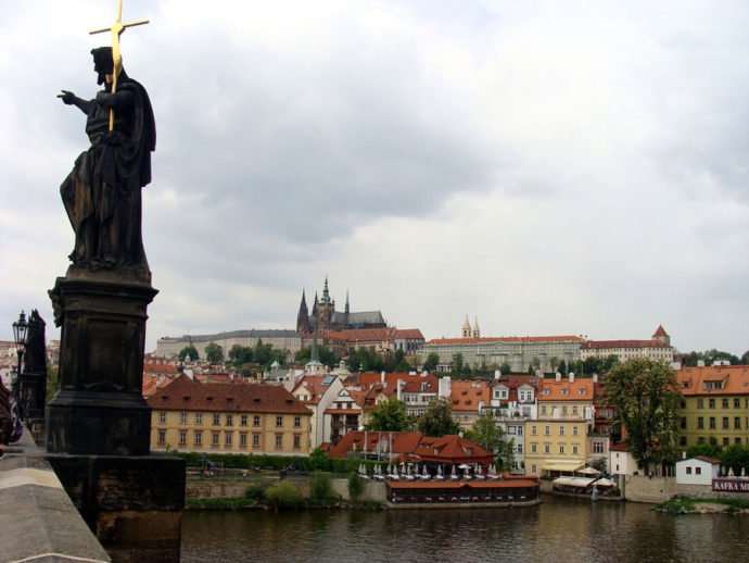 Vista para o Castelo de Praga