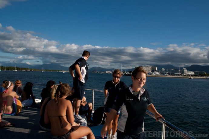 O melhor lugar para ficar no barco