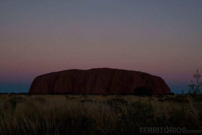 Pôr-do-sol em Uluru Pôr-do-sol em Uluru