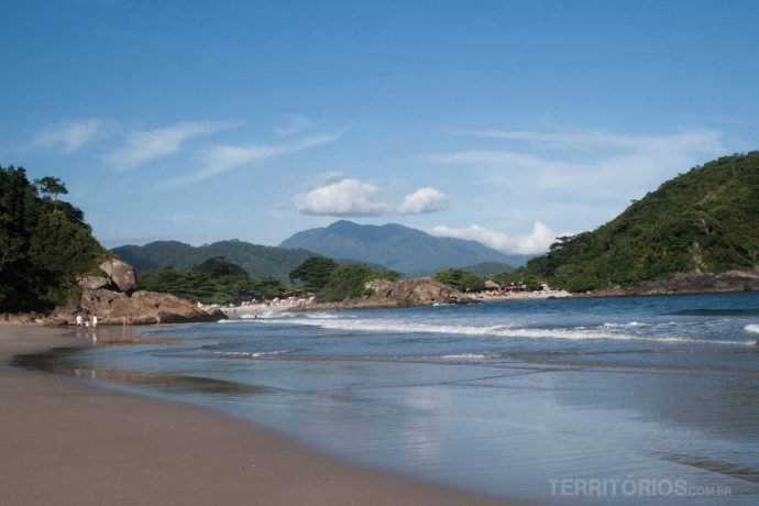 Vista para a Praia do Meio