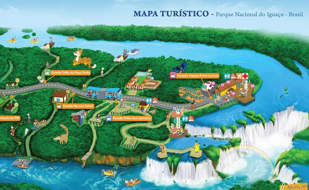 Detalhe do mapa
