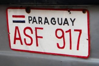 Placa paraguaia Placa paraguaia