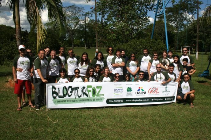 Novos amigos em Foz do Iguaçu