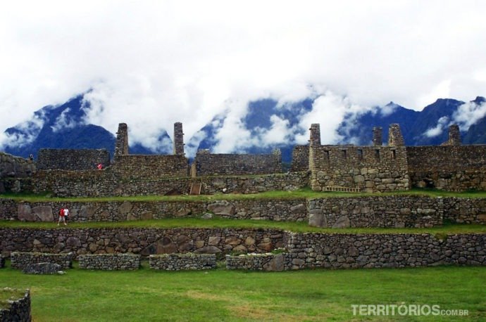 Ruínas em Machu Picchu, Cusco - Peru Ruínas em Machu Picchu, Cusco - Peru