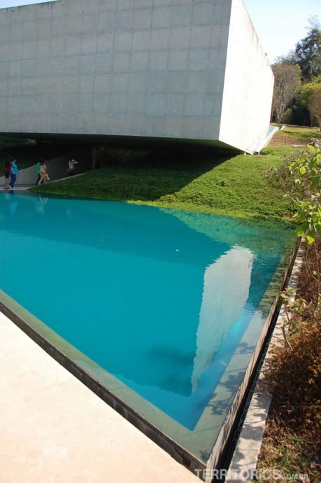 Uma das galerias