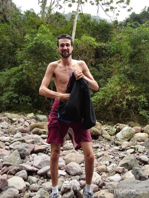 Após o banho gelado Após o banho gelado