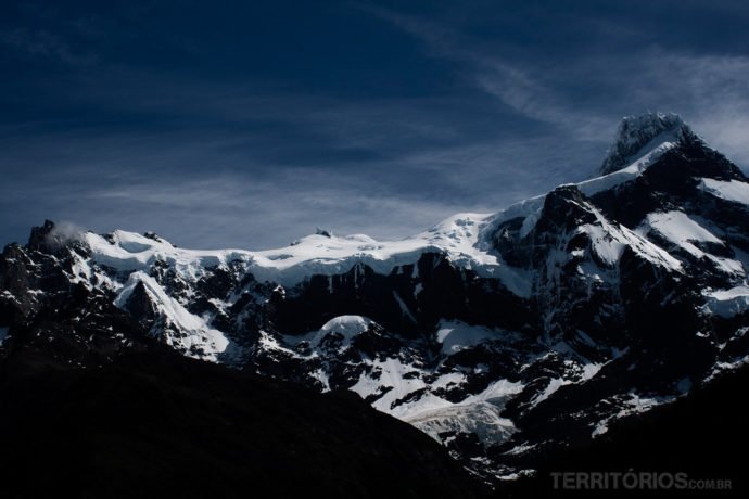 Paisagem do Circuito W Torres del Paine