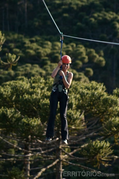 Adrenalina na tirolesa Adrenalina na tirolesa