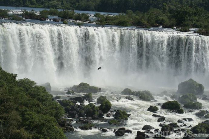 A paisagem que nos acompanha na trilha