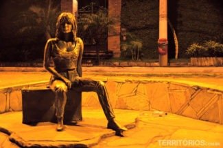 Estátua da Brigit Bardot, atriz trouxe a fama nos anos 60 Estátua da Brigit Bardot, atriz trouxe a fama nos anos 60 a Búzios