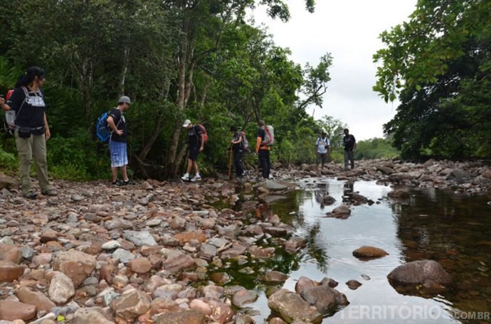 No interior do Canyon Malacara