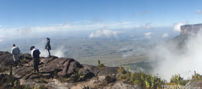 No topo do Monte Roraima No topo do Monte Roraima