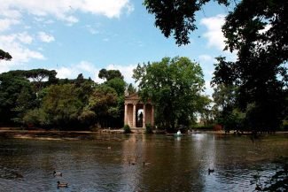 Templo Aesculapius, na Villa Borghese Templo Aesculapius, na Villa Borghese