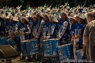 A bateria azul A bateria azul