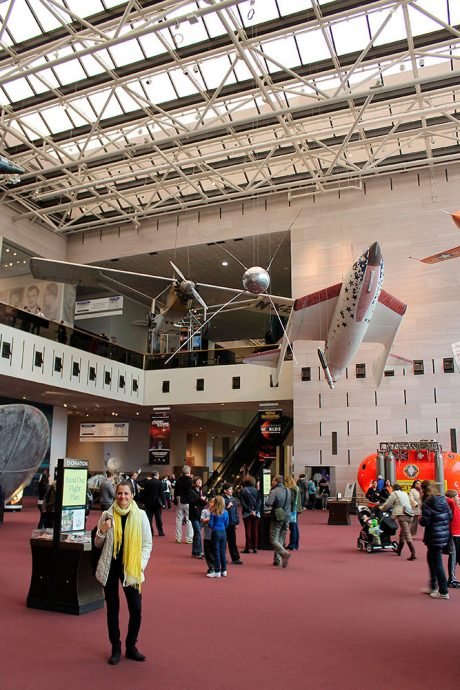 Passeando no Air and Space Museum Passeando no Air and Space Museum