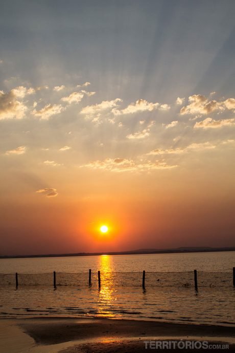 Pôr do Sol em Palmas Pôr do Sol em Palmas