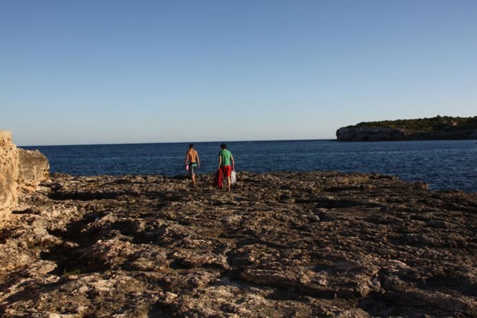Fim de tarde no sudeste da ilha