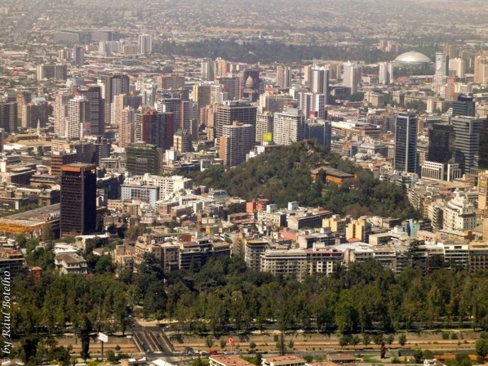 Vista do Cerro de San Cristóbal
