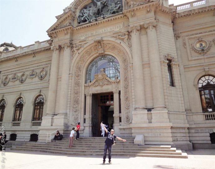 No Museu de Belas Artes