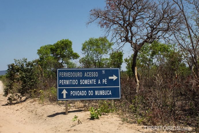 Acesso ao Fervedouro da Glorinha