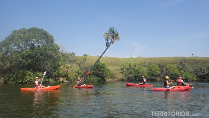 Canoagem no Rio Novo Canoagem no Rio Novo