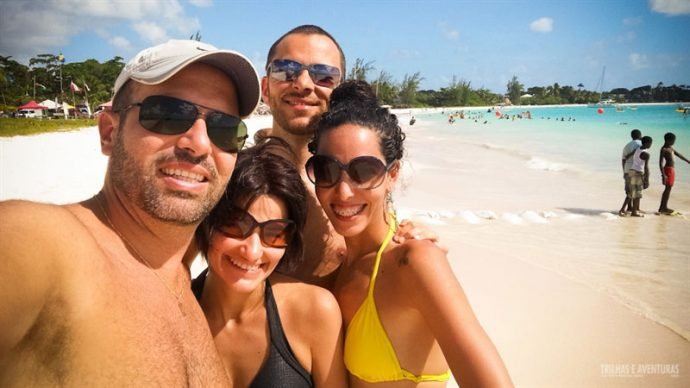 Nosso primeiro dia em Barbados