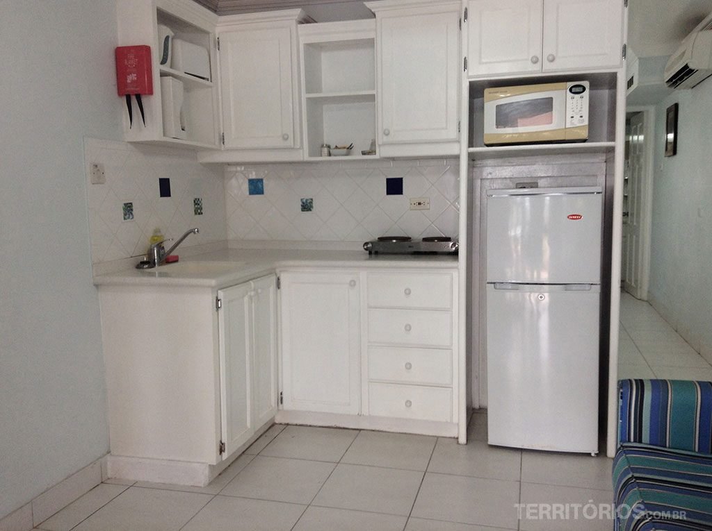 Cozinha do studio no South Gap