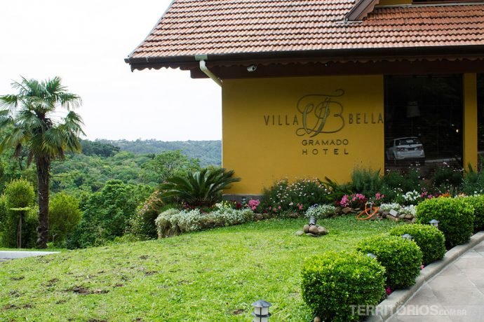 Fachada do hotel