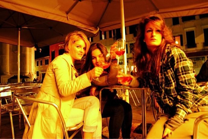 Fazendo amigas com Spritz