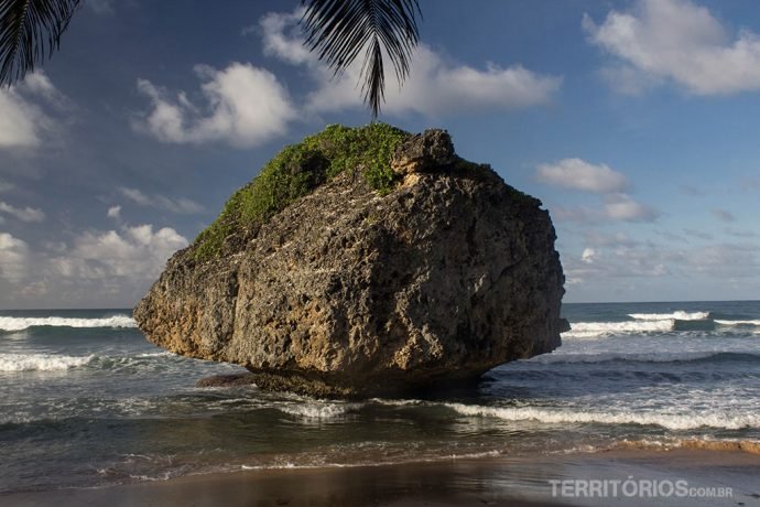 Bathsheba é a praia mais bonita em Barbados